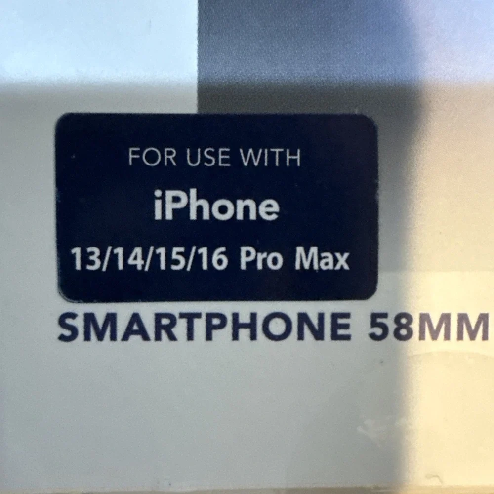 Tiffen 58mm MagSafe Mount w/Circular Polarizer for‎ iPhone 13/14/15/16 Pro Max